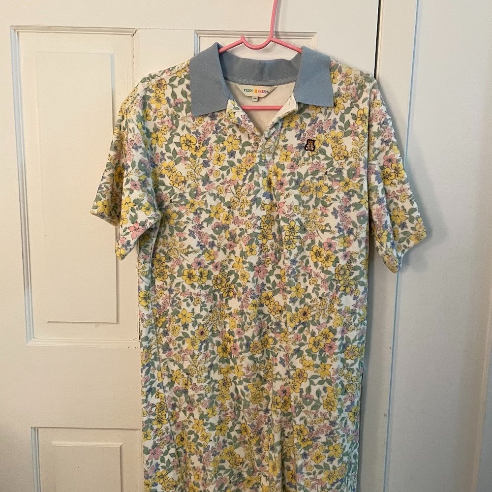 Teddy Fresh Floral Terry Polo Dress